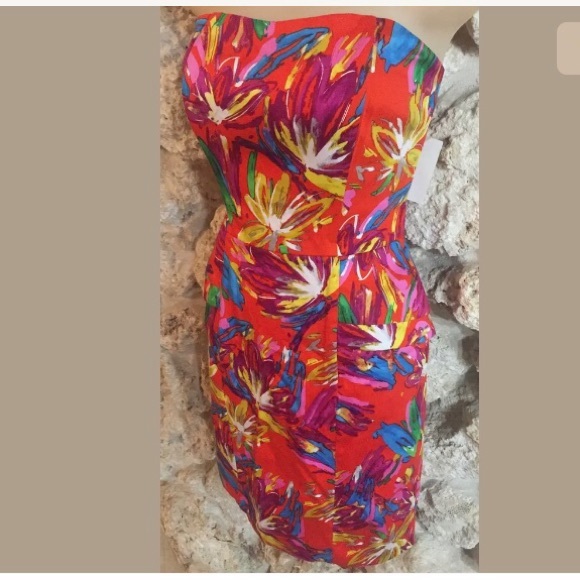 BNWT CHRIS MCLAUGHLIN SEXY STRAPLESS PENCIL DRESS - Picture 7 of 8